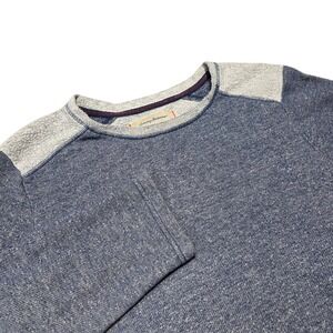 Tommy‎ Bahama Crew Neck Pullover Long Sleeve Casual Top Blue M